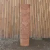 Product image 2 of the product “Tiki Statue Polynesia style. From coconut palm. Model 2 - open mouth, in the sizes from 50cm to 200cm, Natural ”